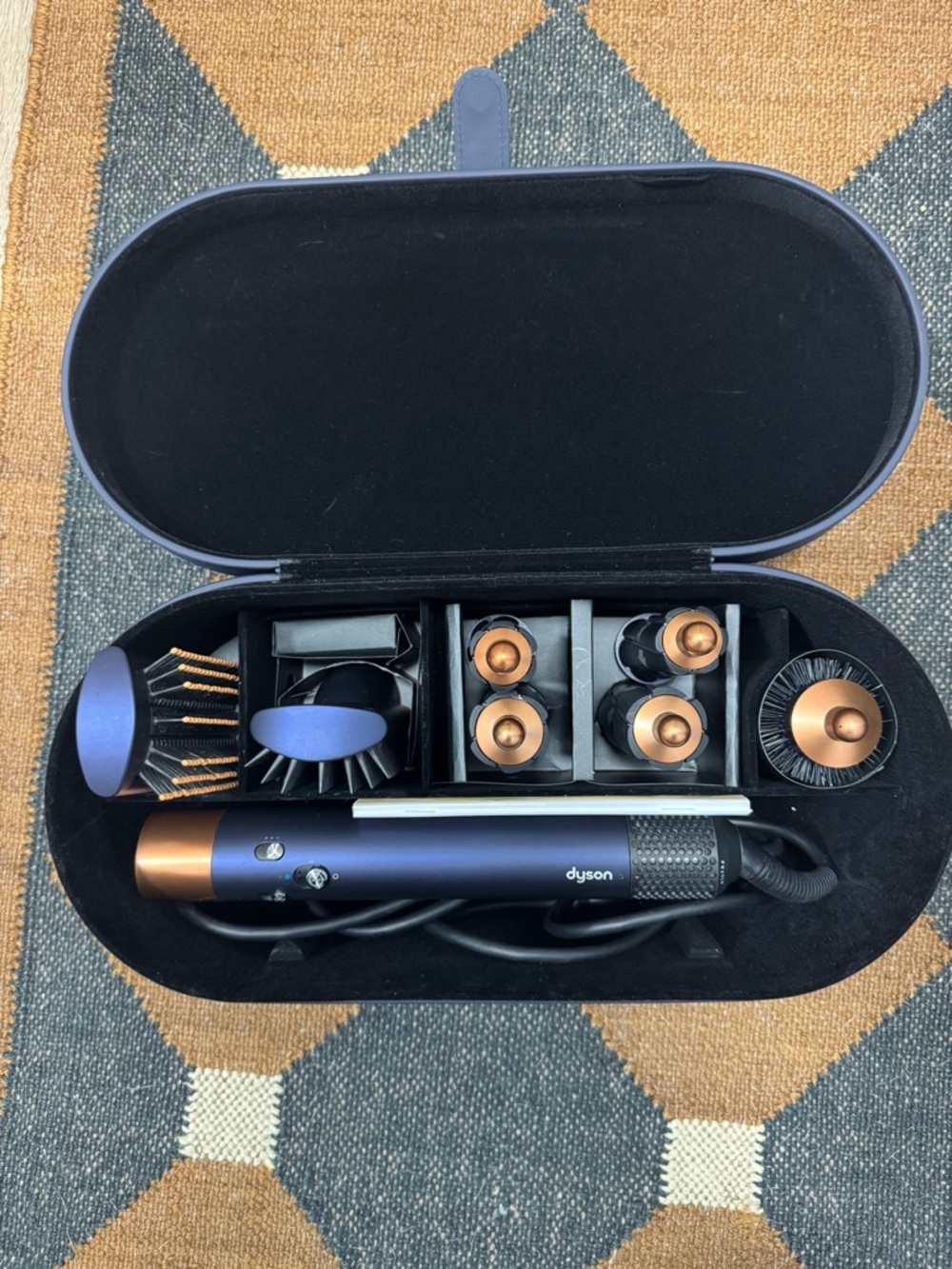 Dyson Multi-Styler Hair Tool Set in Blue and Copper
